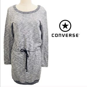 Long sleeve Converse Drawstring Dress